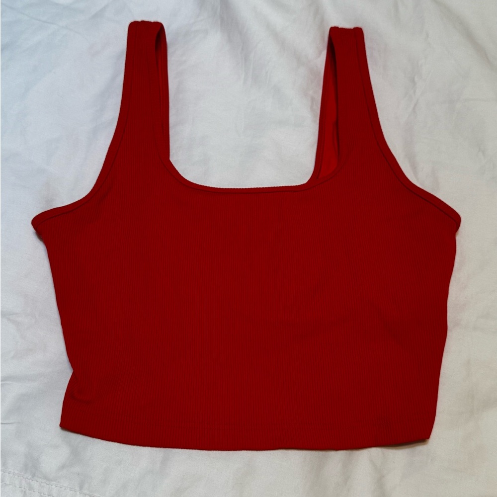 OFFLINE by Aerie red tank top